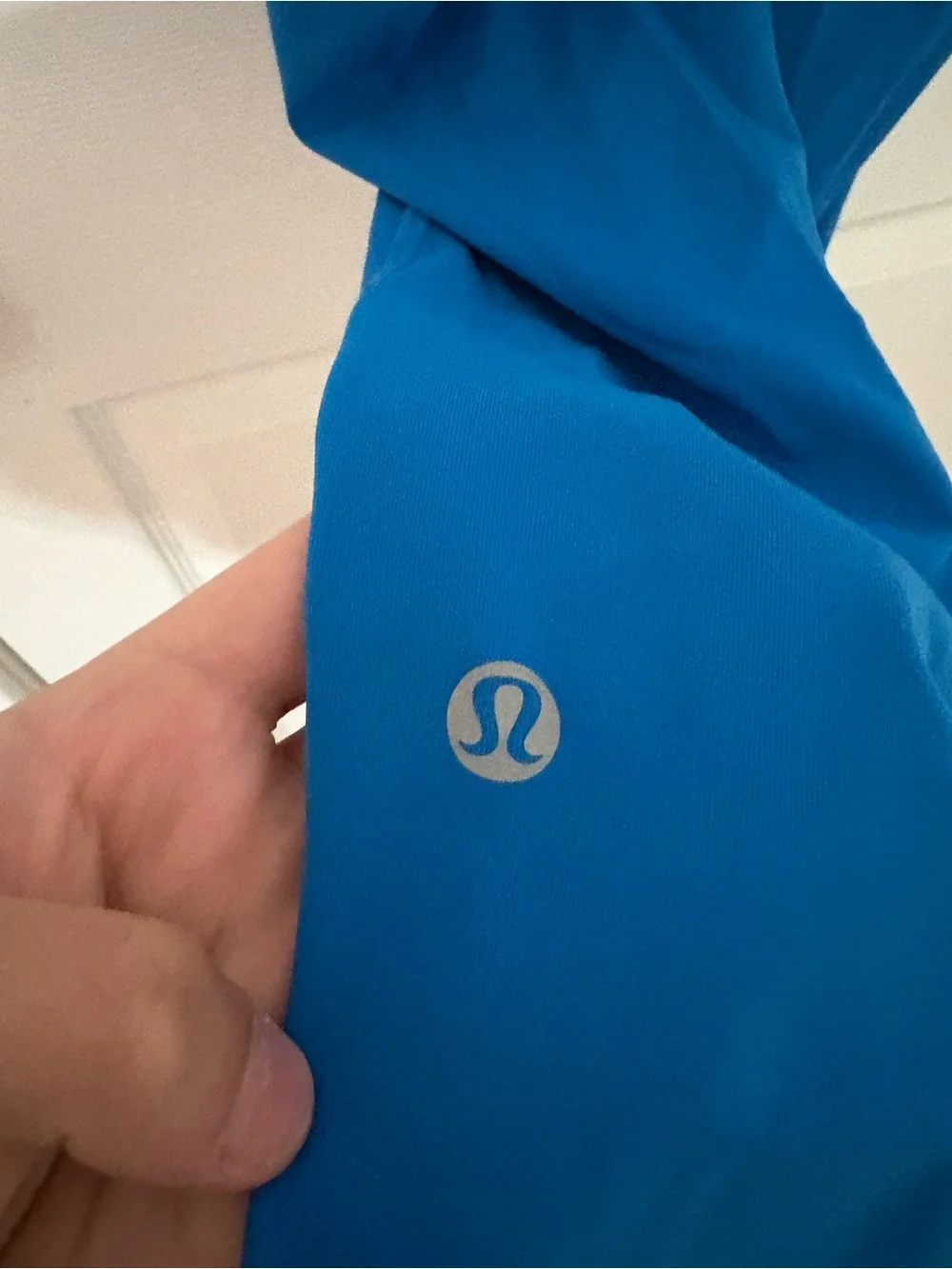 lululemon athletica Bright Blue Capris